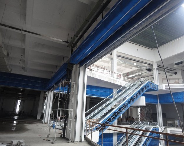 無機布防火卷簾門